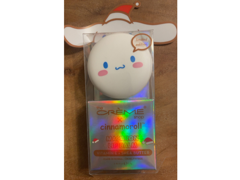 The Creme Shop x Cinnamoroll Macaron Lip Balm, Vitamin E + Shea Butter, 7.5 g