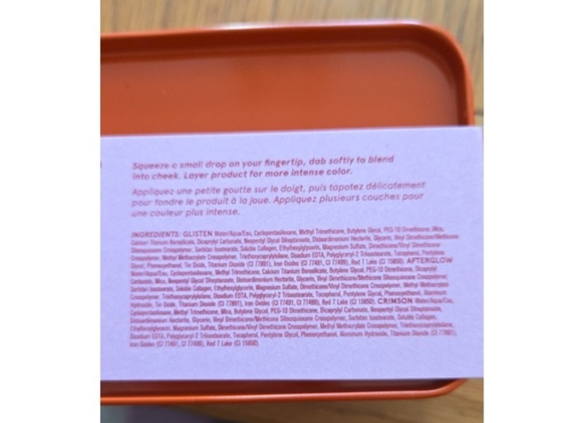 Glossier Mini Cloud Paint Blush Trio, Crimson, Glisten & Afterglow, 0.13 fl oz/4 mL