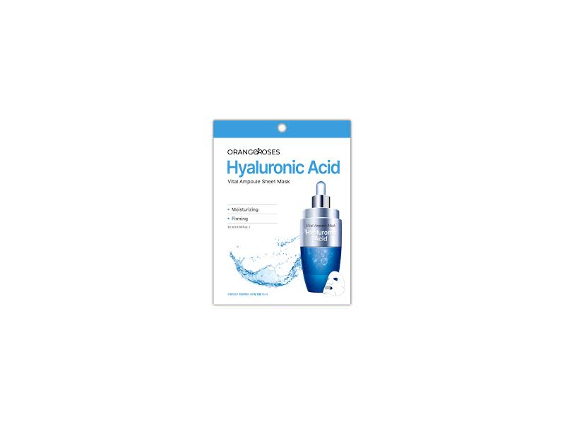 Orangeroses Vital Ampoule Sheet Mask, Hyaluronic Acid, 0.78 fl oz/23 mL