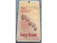 Heyhae Solar Cured Gel Nail Strips, Hey, Silent Night Sparkle, 28 Count - thumbnail 2