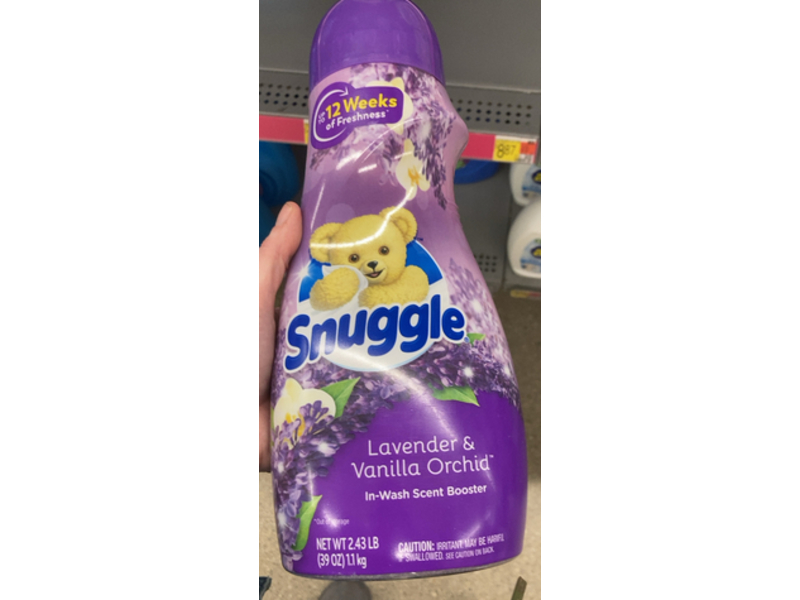 Snuggle In-Wash Scent Booster, Lavender & Vanilla Orchid, 39 oz/1.1 kg