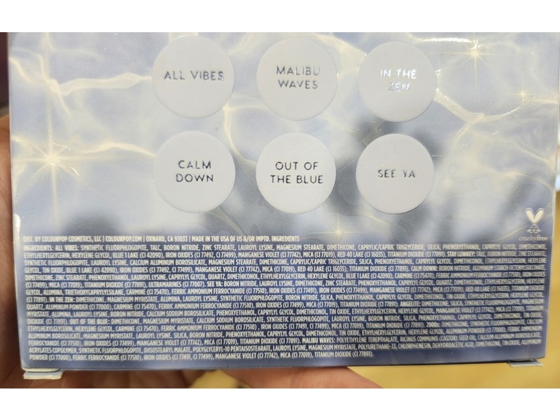 Colourpop Eyeshadow Palette, So Elemental, 0.32 oz/9.00 g