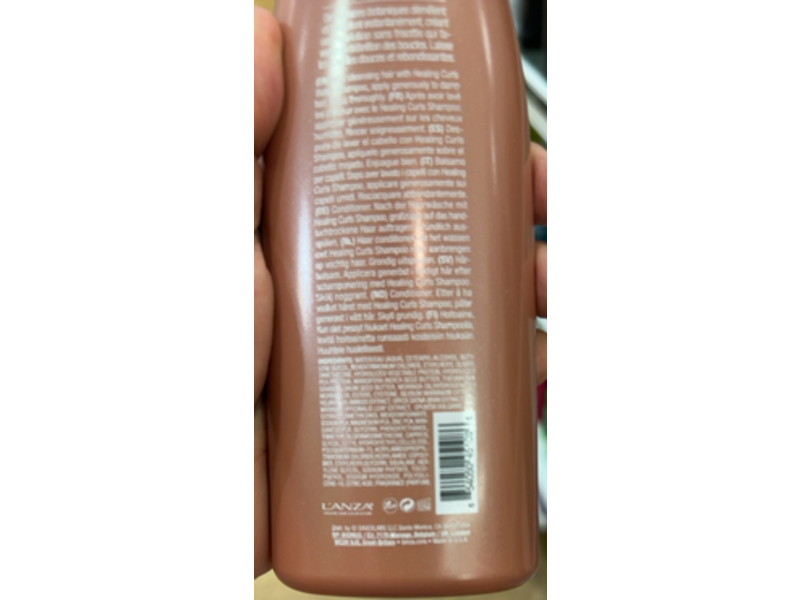 L'anza Healing Curls, Butter Conditioner, 8 fl oz/236 mL