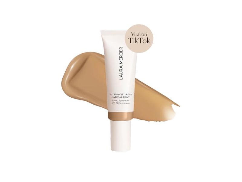 Laura Mercier Natural Dewy Tinted Moisturizer, SPF 30 3W Palomino, 1.5 fl oz/45 mL