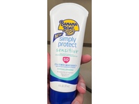 Banana Boat Simply Protect Sensitive Mineral Enriched Sunscreen Lotion, SPF 50+, 6 fl oz/177 mL - thumbnail 2