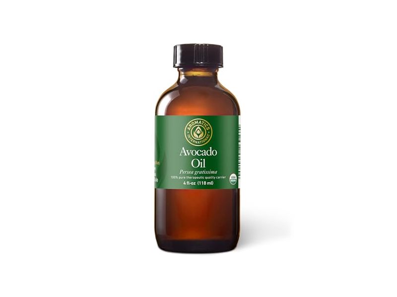 Aromatics International Cold-Pressed Carrier Oil, Avocado, 4 fl oz.118 mL