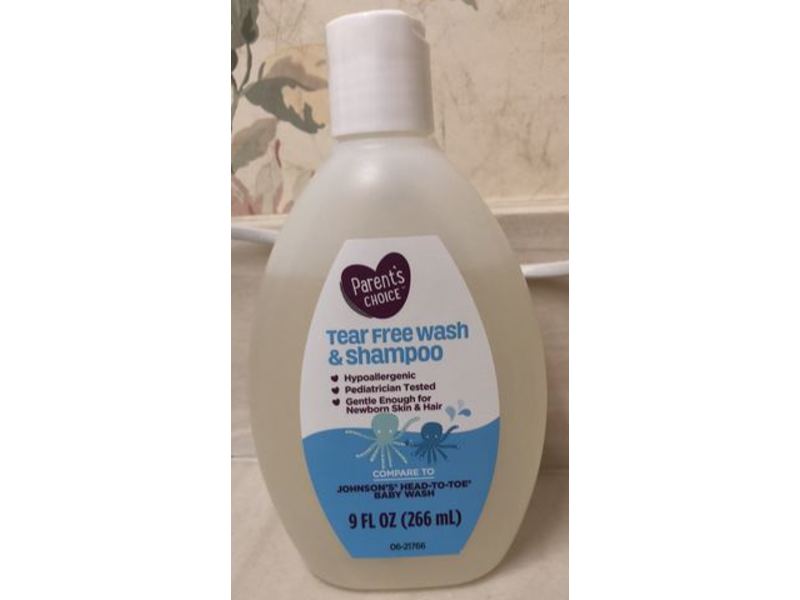 Parent's Choice Tear Free Wash & Shampoo, 9 fl oz/266 mL