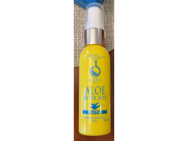Caribbean Blue Aloe After Bite, Herbal Essential Oils, 60 mL