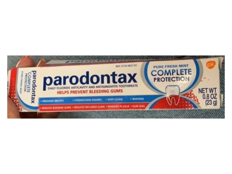 Parodontax Toothpaste, Pure Fresh Mint, 0.8 oz/23 g