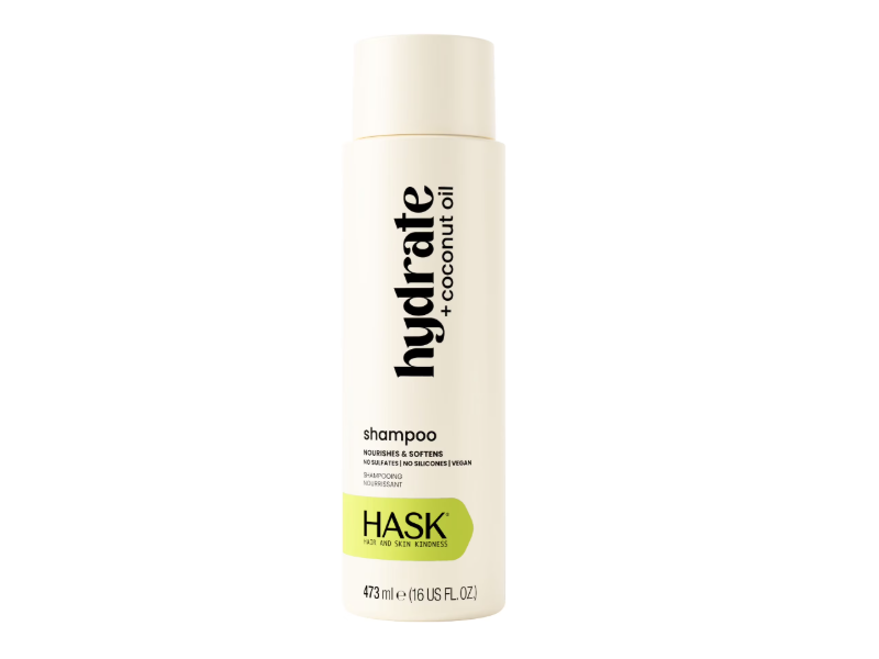 Hask Shampoo, Hydrate+Coconut Oil, 16 fl oz/473 mL