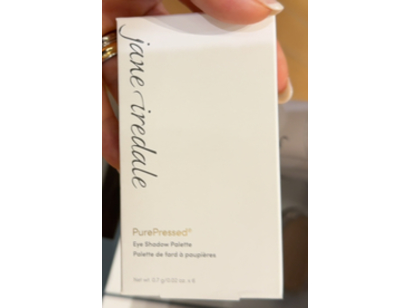 Jane Iredale Pure Pressed Eye Shadow Palette, Naturally Glam, 0.02 oz/0.7 g