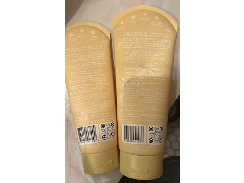 rdy basics The Hair Toss, Bare Confidence Shampoo And Conditioner Set