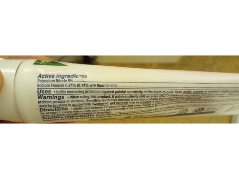 Colgate Sensitive Prevent & Repair Whitening Toothpaste, Gentle Mint, 6 oz/170 g