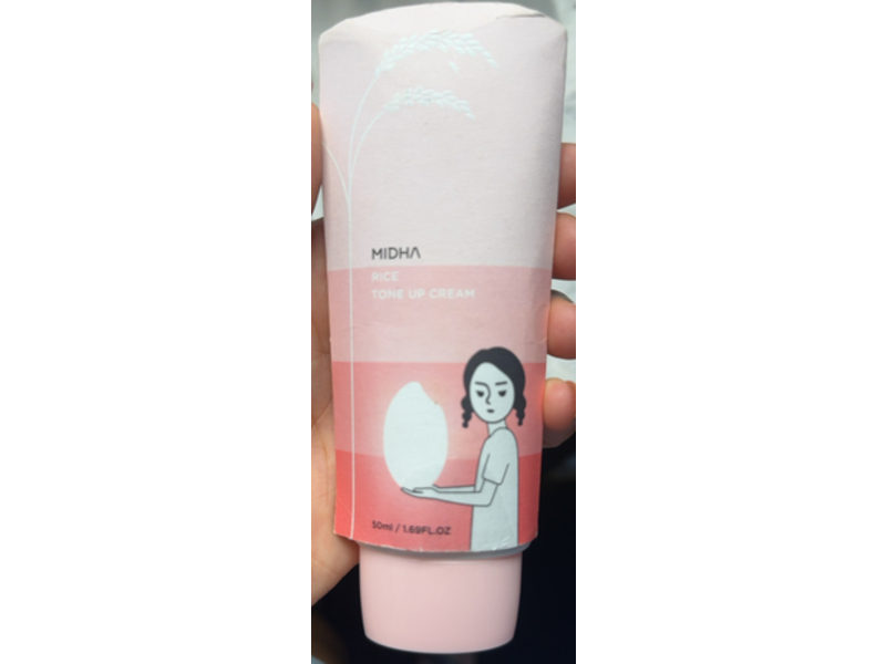 Midha Rice Tone Up Cream, 1.69 fl oz/50 mL