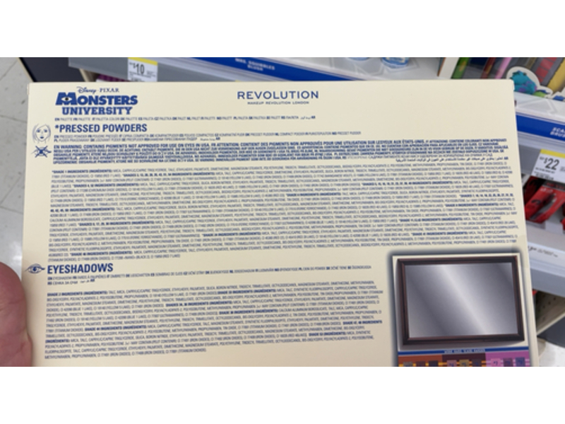 Makeup Revolution Lidschatten Disney Pixar Monsters University Palette, Fraternity & Sorority