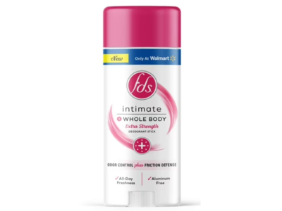 FDS Intimate + Whole Body Extra Strength Deodorant Stick, 2.5 oz/71 g