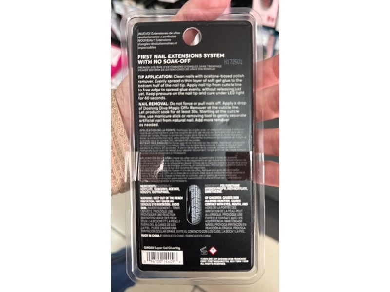 Dashing Diva GelXtend Soft Gel Glue, 0.35 oz/10 g