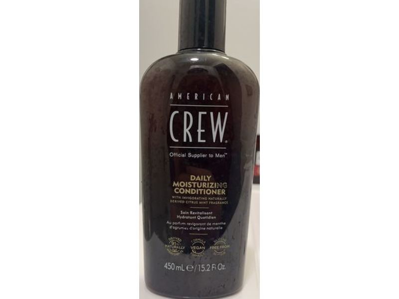 American Crew Daily Moisturizing Conditioner, Citrus Mint Fragrance, 15.2 fl oz/450 mL
