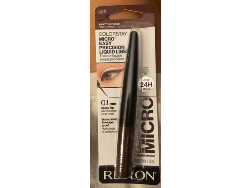 Revlon ColorStay Micro Easy Precision Liquid Liner, 302 What The Fudge, 0.057 fl oz/1.7 mL