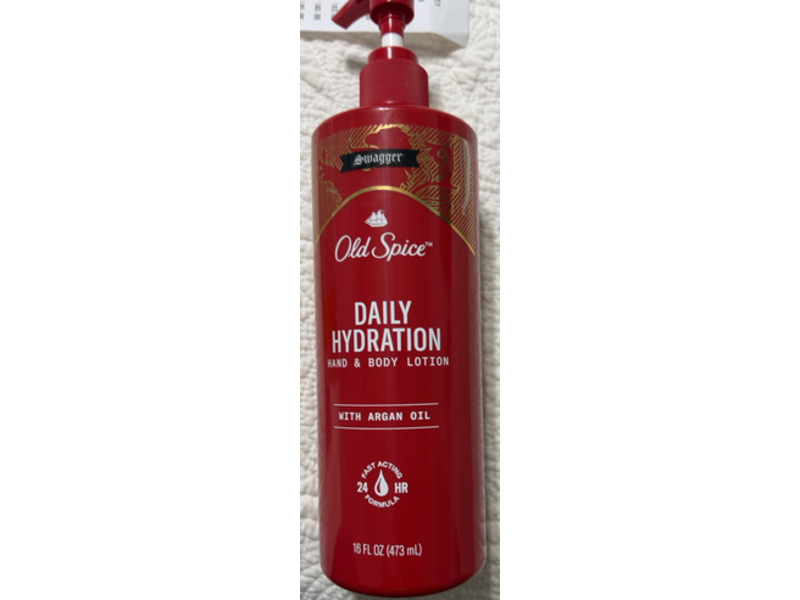 Old Spice Daily Hydration Hand & Body Lotion, 16 fl oz/473 mL, Pack Of 4
