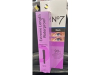 No7 Extreme Lengthening Mascara, Black, 0.23 fl oz/7 mL - Image 3