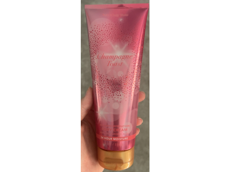 Bath & Body Works Body Cream, Champagne Toast, 8 oz/226 mL