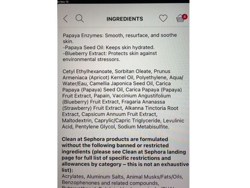 Glow Recipe Papaya Sorbet Enzyme Cleansing Balm, 3.38 fl oz/100 ml