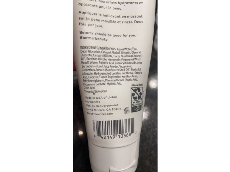 Beautycounter Counterstart Cococream Cleanser, 4 fl oz/118 mL