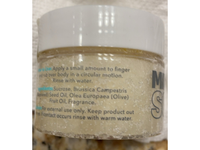 Buff City Soap Body Mini Scrub, Coconut, 1.8 oz/51 g