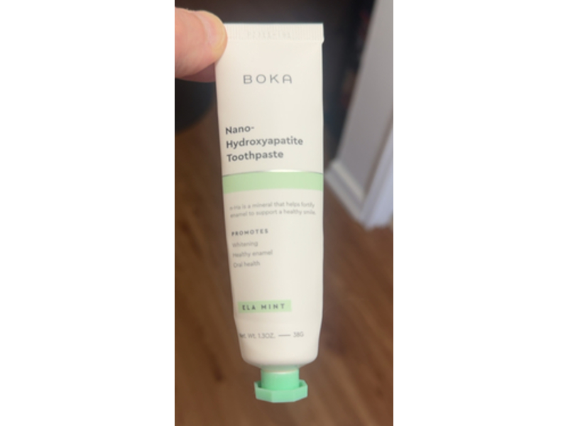 Boka Nano-Hydroxypatite Toothpaste, Ela Mint, 1.3 oz/38 g