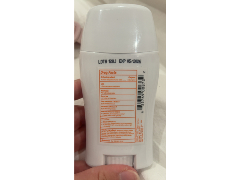 Carpe Antiperspirant Underarm Lotion, Coconut Vanilla, 1.69 fl oz/50 mL