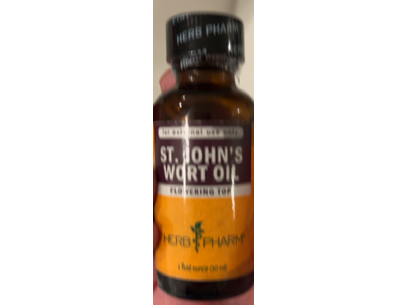 Herb Pharm St. John's Wort Topical Oil,1 fl oz/30 mL
