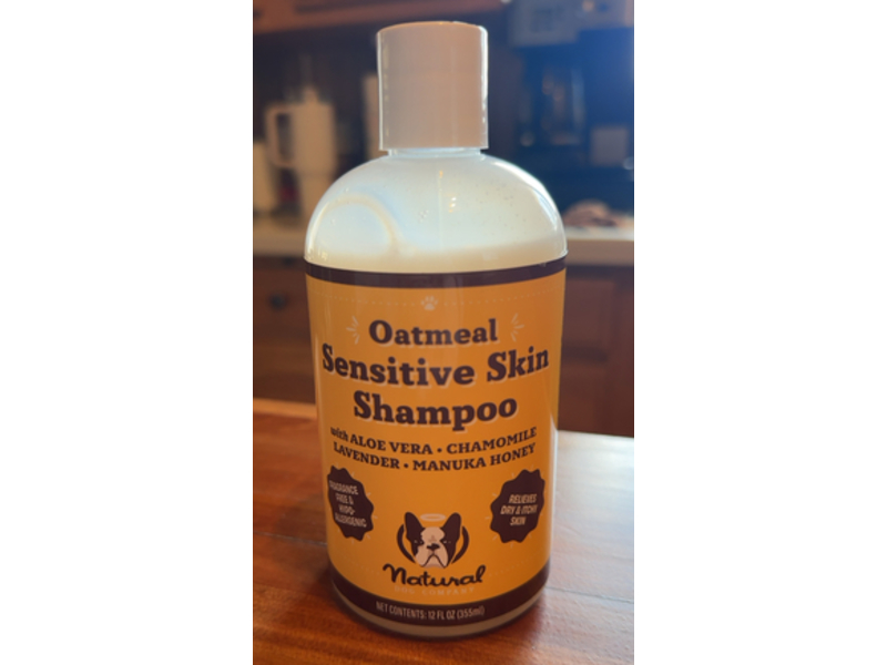 Natural Dog Company Oatmeal Sensitive Skin Shampoo, 12 fl oz/355 mL
