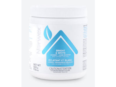 Norwex Bright & White Laundry + Home Booster, Oxygen & Enzymes, 17.6 oz/500 g