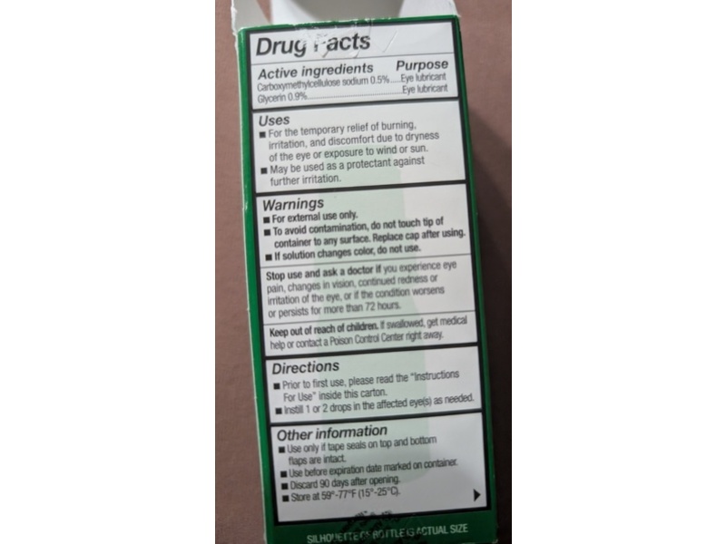 Refresh Tears Pf Lubricant Eye Drops, 0.33 fl oz/10 mL