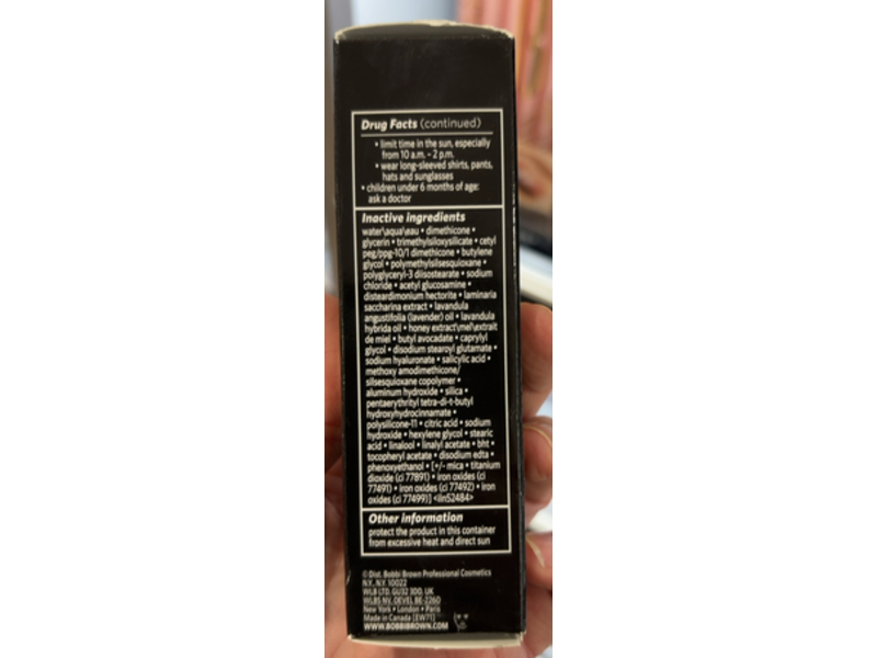 Bobbi Brown Weightless Skin Foundation, SPF 15, Ivory, 1 fl oz/30 mL