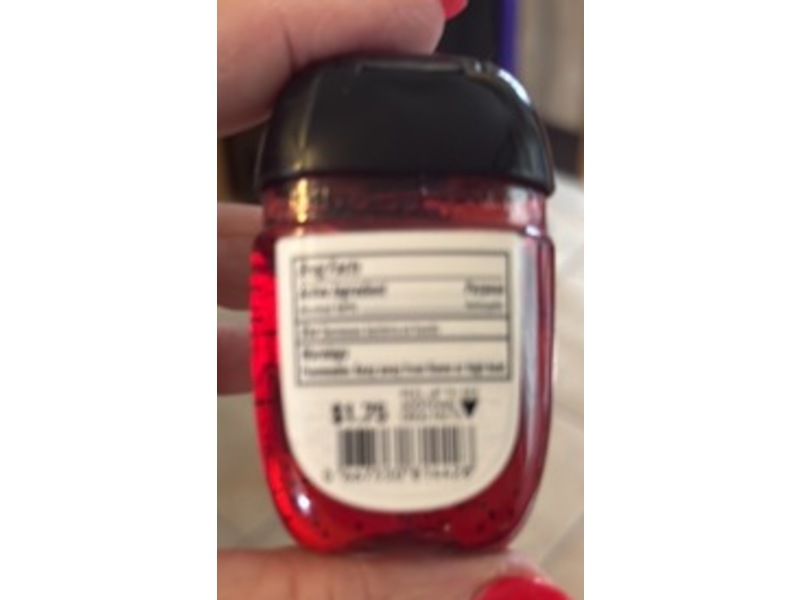 Bath & Body Works Anti-Bacterial Hand Gel , Japanese Cherry Blossom, 1 fl oz/29 mL