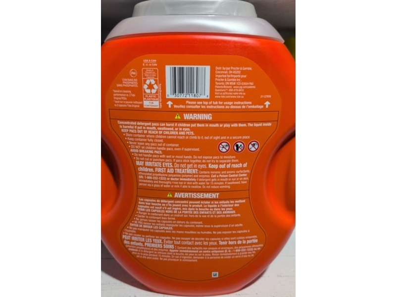 Tide Power Pods + Downy Soft Boosters Laundry Detergent, April Fresh, 98 oz/2.78 kg, 63XL Pacs