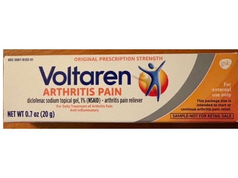 Voltaren Arthritis Pain Relief Gel, 0.7 oz/20 g