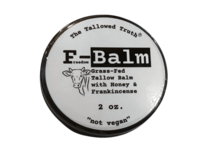 The Tallowed Truth F-Balm Whipped Body Butter, Honey & Frankincense, 2 oz - thumbnail 1