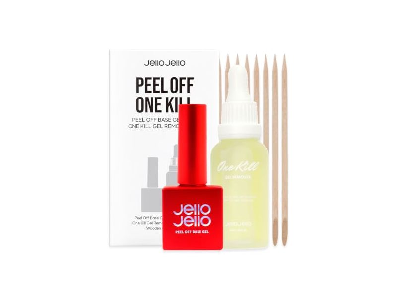 JelloJello Peel-Off Base Gel One Kill Gel Remover Set