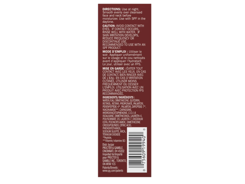 Olay Regenerist Retinol 24 Max Night Serum, Fragrance- Free, 1.3 fl oz/40 mL