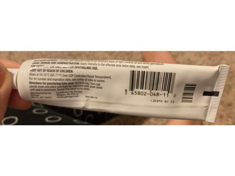 Nystatin Ointment, 100,000 Units USP, 30 g Perrigo (RX)