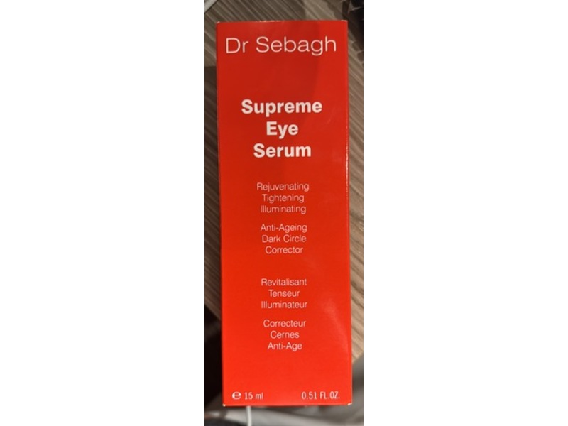 Dr Sebagh Supreme Eye Serum, 0.5 fl oz/15 mL