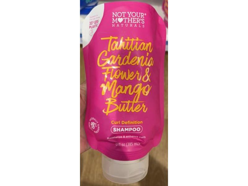 Not Your Mother's Curl Definition Shampoo, Tahitian Gardenia Flower & Mango Butter, 13 fl oz/385 mL
