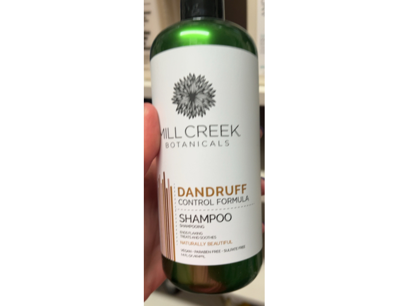 Mill Creek Botanical Dandruff Shampoo, 14 fl oz/414 mL