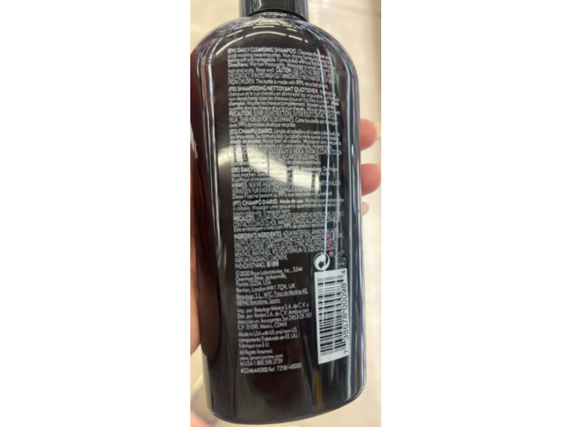 American Crew Daily Cleansing Shampoo, 8.4 fl oz/250 mL