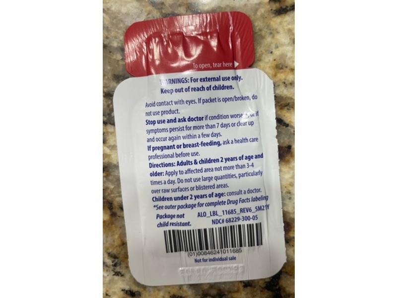 Alocane plus Topical Anesthetic/Antiseptic Gel, 0.12 fl oz/3.55 mL