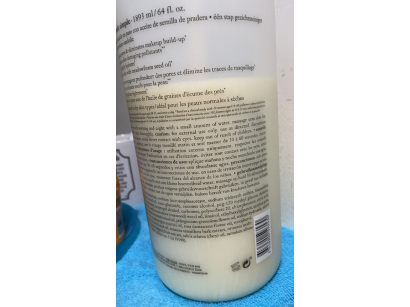 Philosophy Purity Made Simple One Step Facial Cleanser, Meadowfoam Seed Oil, 64 fl oz/1893 mL