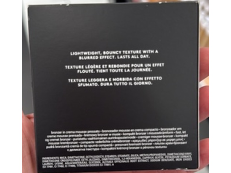 Fenty Beauty Sun Stalk'R Souffle Pressed Mousse Cream Bronzer, Biscotti, 0.52 oz/15 g